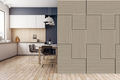 Jangal Modular Wall akustikpanel 52 x 52 cm - Letea Oak